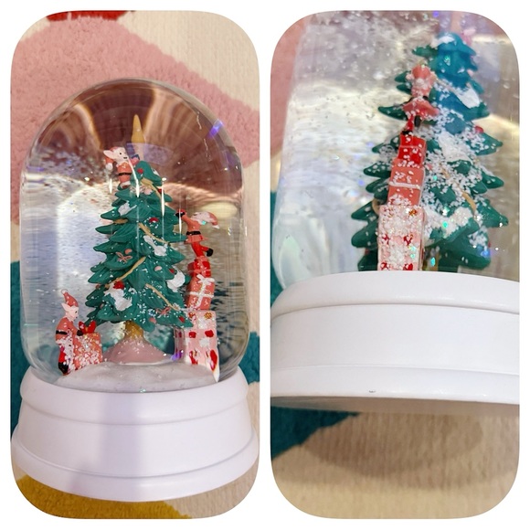 JILLIAN HARRIS X CANVAS CHRISTMAS TREE SNOW GLOBE 11 X 11 X 16CM - Picture 3 of 3
